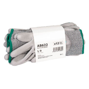 parraco Cut C13 PU Essential Safety Gloves – Multipack (12-Pack)